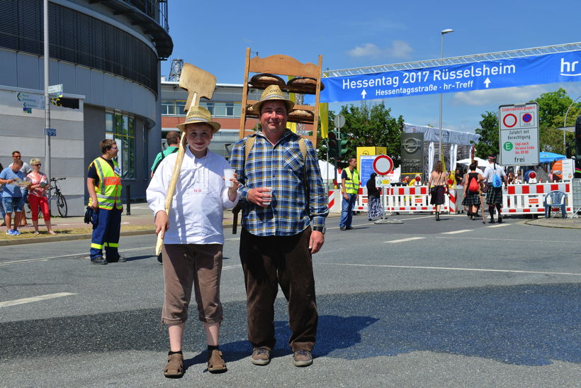 Großer Festzug 2017 beim Hessentag in Rüsselsheim