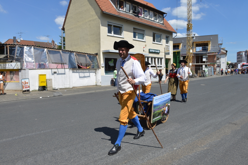 Großer Festzug 2017 beim Hessentag in Rüsselsheim