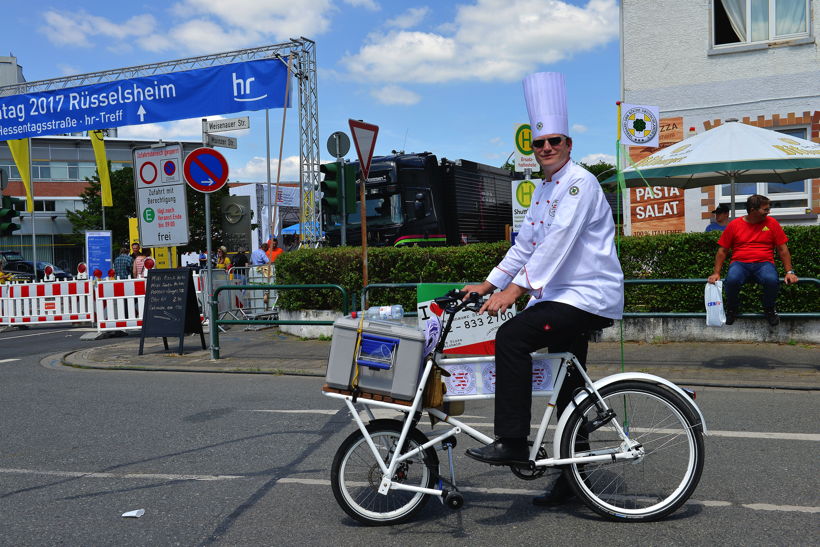 Großer Festzug 2017 beim Hessentag in Rüsselsheim