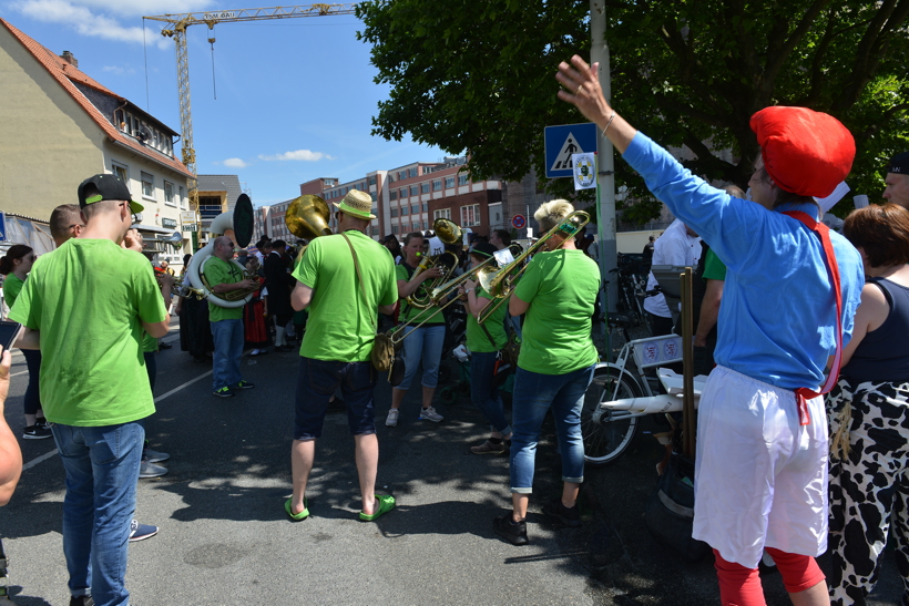 Großer Festzug 2017 beim Hessentag in Rüsselsheim