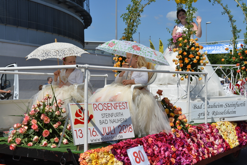 Großer Festzug 2017 beim Hessentag in Rüsselsheim