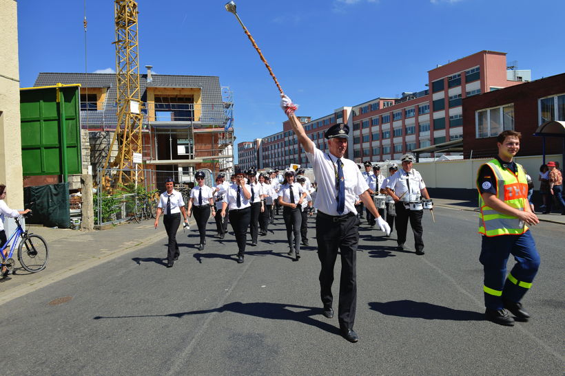 Großer Festzug 2017 beim Hessentag in Rüsselsheim