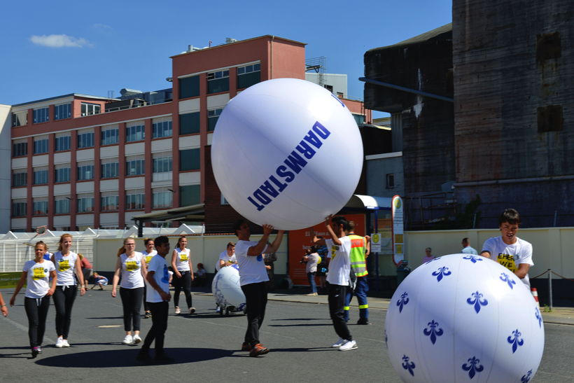 Großer Festzug 2017 beim Hessentag in Rüsselsheim