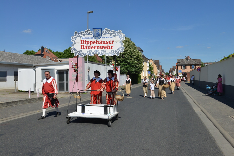 Großer Festzug 2017 beim Hessentag in Rüsselsheim