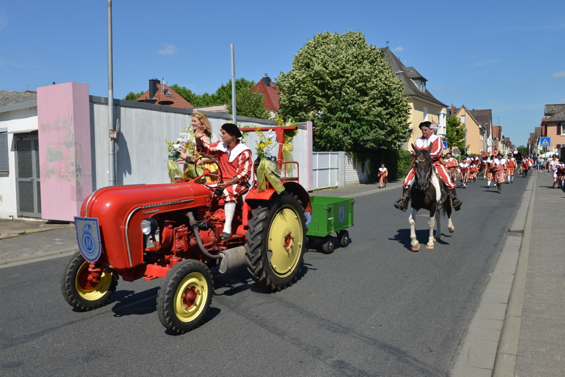 Großer Festzug 2017 beim Hessentag in Rüsselsheim