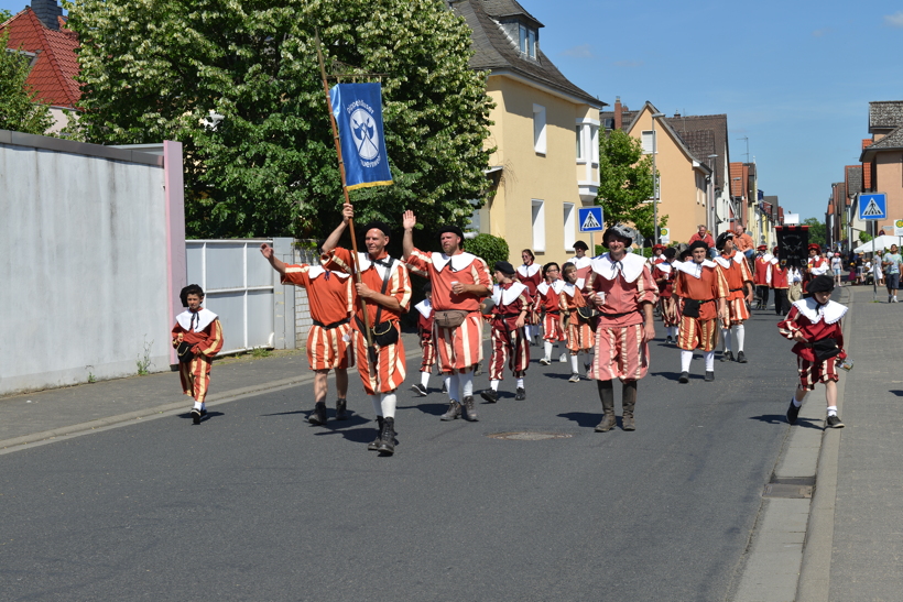 Großer Festzug 2017 beim Hessentag in Rüsselsheim