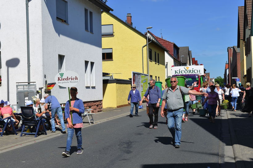 Großer Festzug 2017 beim Hessentag in Rüsselsheim