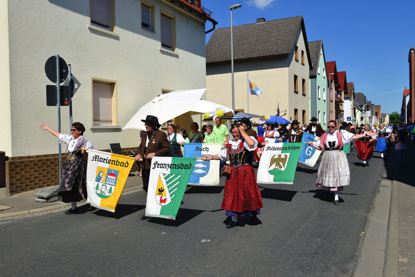 Großer Festzug 2017 beim Hessentag in Rüsselsheim