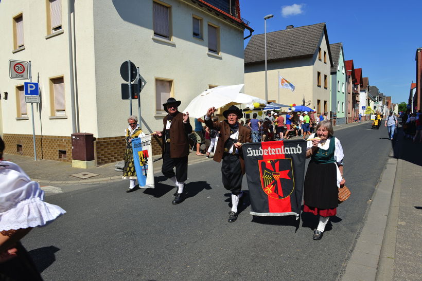 Großer Festzug 2017 beim Hessentag in Rüsselsheim