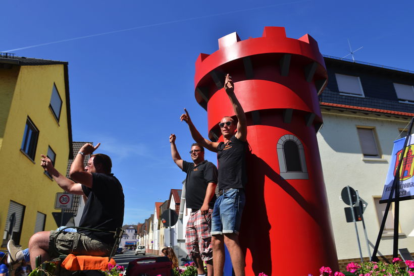 Großer Festzug 2017 beim Hessentag in Rüsselsheim