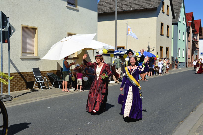 Großer Festzug 2017 beim Hessentag in Rüsselsheim