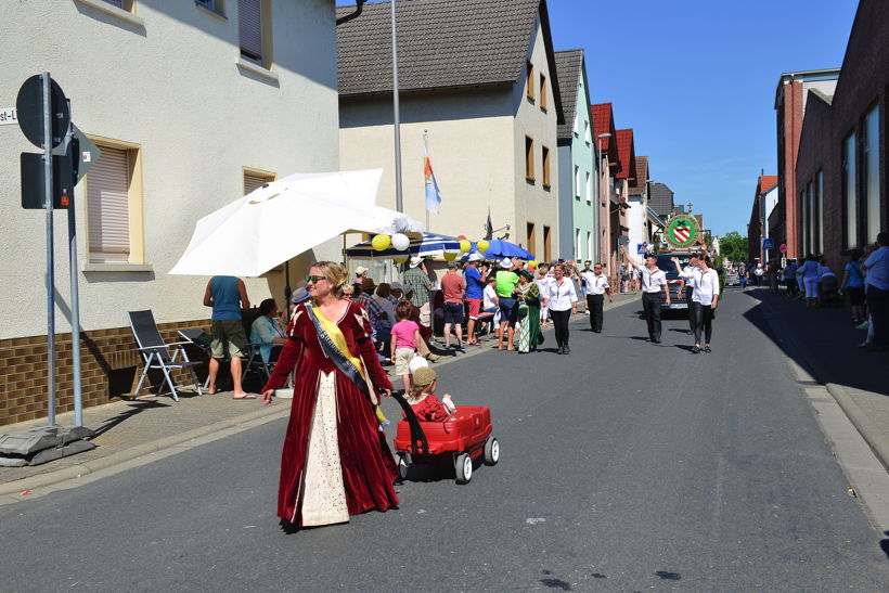 Großer Festzug 2017 beim Hessentag in Rüsselsheim