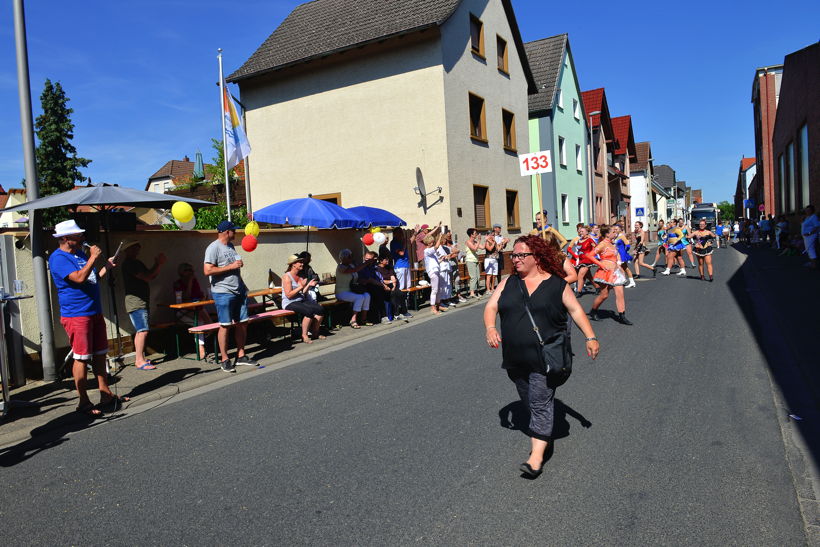 Großer Festzug 2017 beim Hessentag in Rüsselsheim