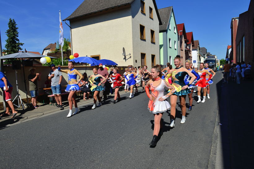 Großer Festzug 2017 beim Hessentag in Rüsselsheim