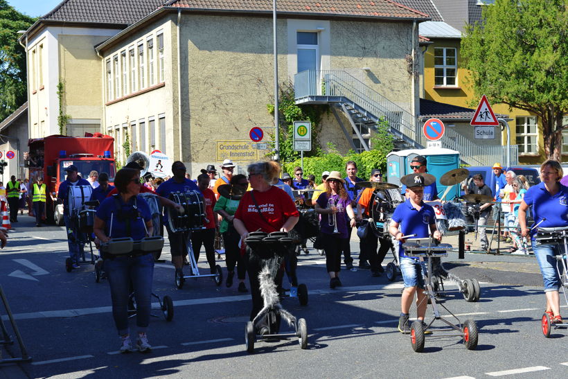 Großer Festzug 2017 beim Hessentag in Rüsselsheim