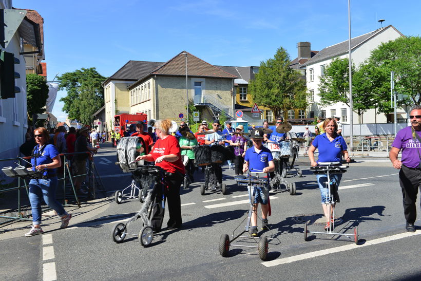 Großer Festzug 2017 beim Hessentag in Rüsselsheim