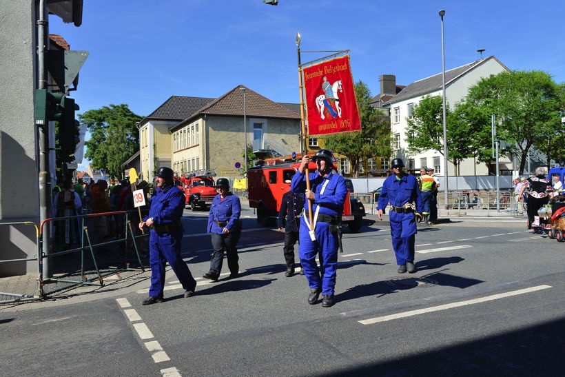 Großer Festzug 2017 beim Hessentag in Rüsselsheim