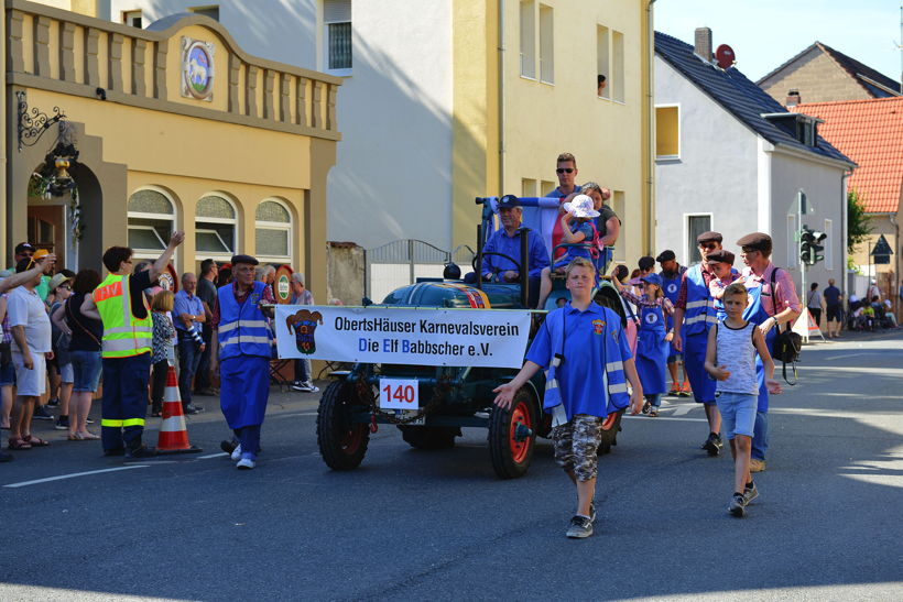 Großer Festzug 2017 beim Hessentag in Rüsselsheim