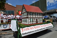 Großer Festzug 2017 beim Hessentag in Rüsselsheim