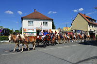 Großer Festzug 2017 beim Hessentag in Rüsselsheim