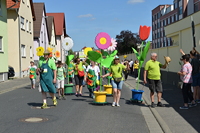 Großer Festzug 2017 beim Hessentag in Rüsselsheim