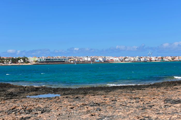 Fuerteventura 150 km Strandlandschaft Naturpark Corralejo das grösste Dünengebiet der Kanaren