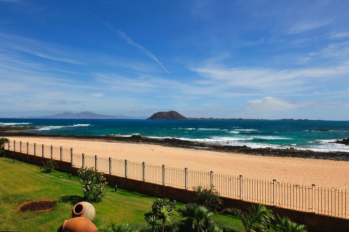 Fuerteventura 150 km Strandlandschaft Naturpark Corralejo das grösste Dünengebiet der Kanaren