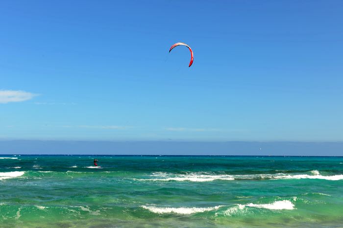 Fuerteventura 150 km Strandlandschaft Naturpark Corralejo das grösste Dünengebiet der Kanaren