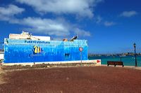 Fuerteventura 150 km Strandlandschaft Naturpark Corralejo das grösste Dünengebiet der Kanaren