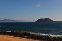 Fuerteventura 150 km Strandlandschaft Naturpark Corralejo das grösste Dünengebiet der Kanaren