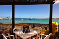 Fuerteventura 150 km Strandlandschaft Naturpark Corralejo das grösste Dünengebiet der Kanaren