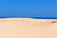 Fuerteventura 150 km Strandlandschaft Naturpark Corralejo das grösste Dünengebiet der Kanaren