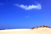 Fuerteventura 150 km Strandlandschaft Naturpark Corralejo das grösste Dünengebiet der Kanaren