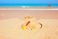 Fuerteventura 150 km Strandlandschaft Naturpark Corralejo das grösste Dünengebiet der Kanaren