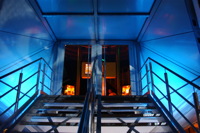 Der Fussball Globus zur Fussball-WM 2006 stand vom 02.12.2003 bis 08.02.2004 vor der Alten Oper, in Frankfurt am Main. Der 20m hohe beleuchtete Globus ist nach einer Idee von André Heller konzipiert und soll die Kunst- und Fussballwelt zusammen bringen.