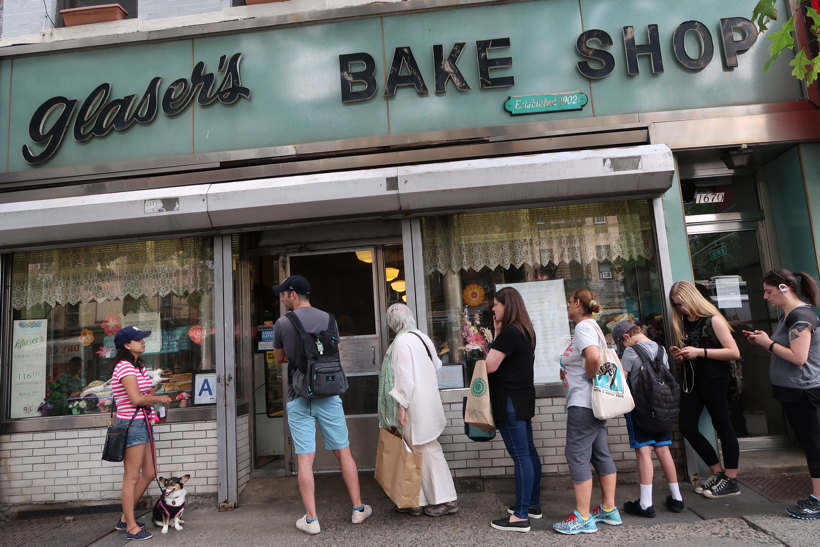 Glasers Bake Shop schließt nach 116 Jahren sein Geschäft am 1. Juli 2018 in New York