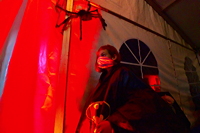 Halloween Hixacrels das Spukhaus in Mörfelden-Walldorf 2020 als Spukgarten zu Gast in der Baumschule Dietrich