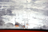 Hörnerbahn nur 7km von Oberstdorf in Bolsterlang längster Höhen-Winterwanderwege im Allgäu mit Berghaus Schwaben