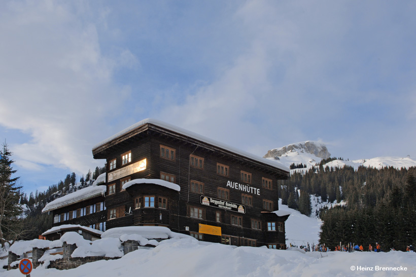 Hoher Ifen Gottesacker Plateau Skigebiet Kleinwalsertal