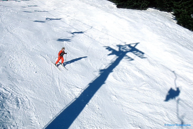 Hoher Ifen Gottesacker Plateau Skigebiet Kleinwalsertal