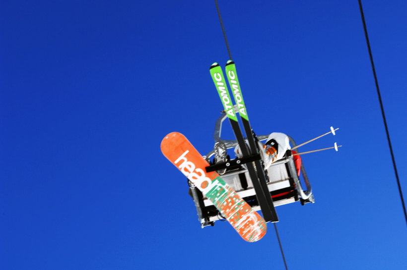 Hoher Ifen Gottesacker Plateau Skigebiet Kleinwalsertal