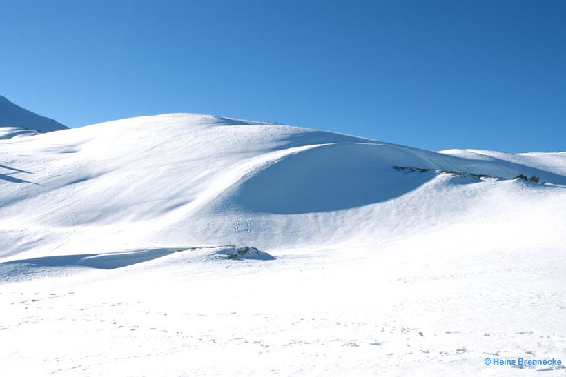 Hoher Ifen Gottesacker Plateau Skigebiet Kleinwalsertal