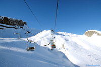 Hoher Ifen Gottesacker Plateau Skigebiet Kleinwalsertal