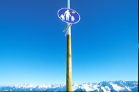 Hoher Ifen Gottesacker Plateau Skigebiet Kleinwalsertal