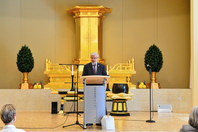 Frankfurt Ikeda Peace Culture Centre Opening 2015 - Buddhistisches Friedenszentrum für ganz Europa in Mörfelden-Walldorf