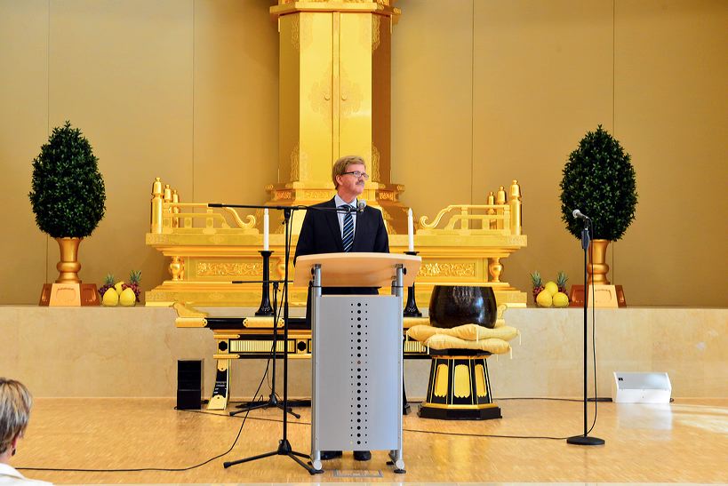 Frankfurt Ikeda Peace Culture Centre Opening 2015 - Buddhistisches Friedenszentrum für ganz Europa in Mörfelden-Walldorf