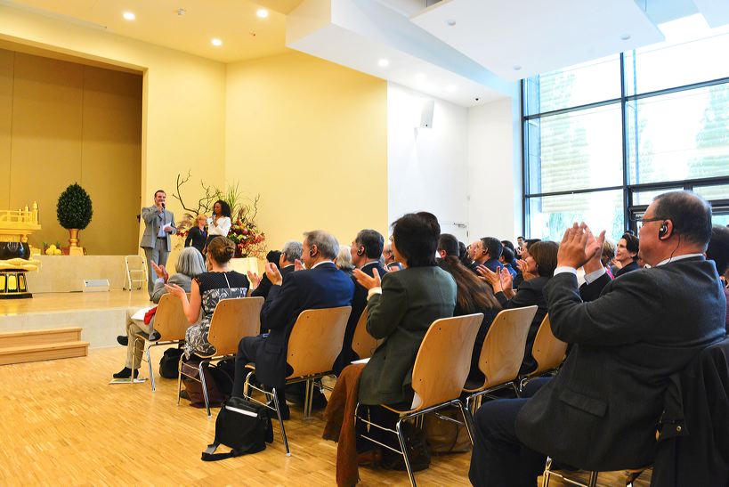 Frankfurt Ikeda Peace Culture Centre Opening 2015 - Buddhistisches Friedenszentrum für ganz Europa in Mörfelden-Walldorf