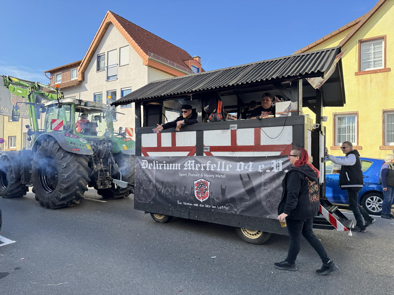Auf zur Merfeller Kerb 2025 es ist wieder Kerwezeit mit den Merfeller Kerweborschen und der Kerweumzug durch Mörfelden