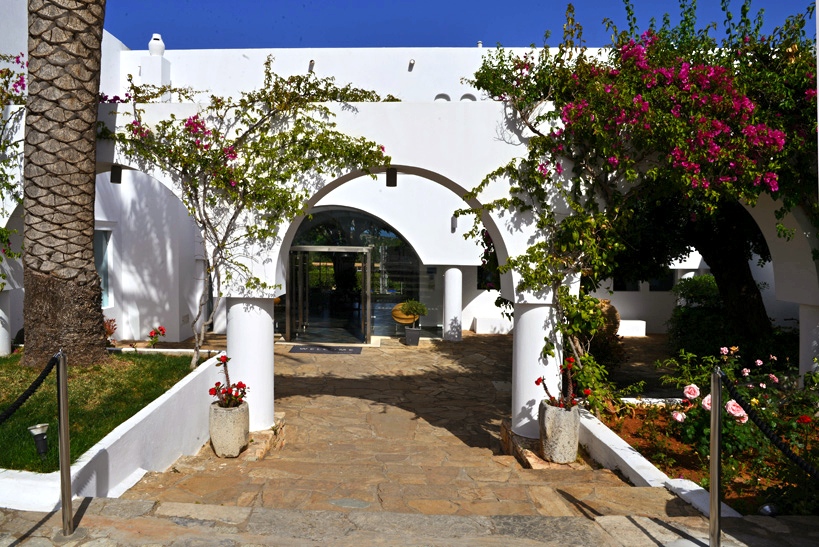 Griechenland Insel Kreta Agios Nikolaos Golf von Mirabelleo Minos Beach Art Hotel Honeymoon