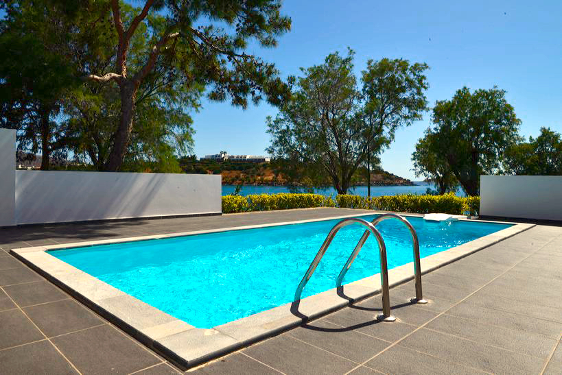 Griechenland Insel Kreta Agios Nikolaos Golf von Mirabelleo Minos Beach Art Hotel Honeymoon